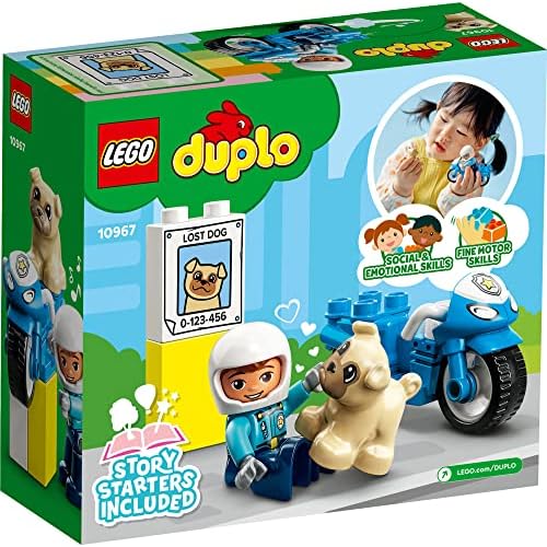 LEGO DUPLO Town Rescue Police Motorcycle 10967