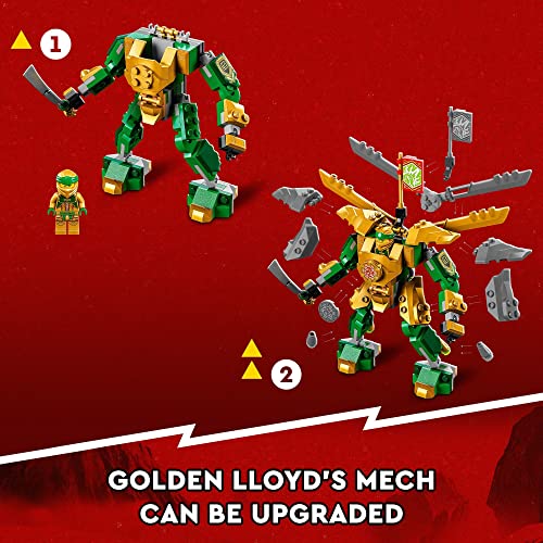 Lego NINJAGO Lloyd’s Mech Battle EVO Building Set 71781