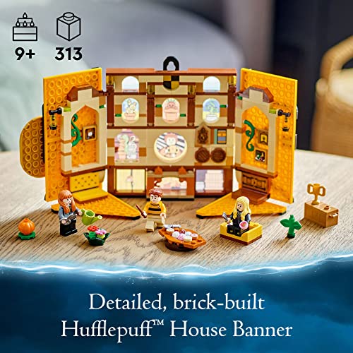 LEGO Harry Potter Hufflepuff House Banner 76412 - Hogwarts Castle Common Room Toy