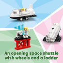 LEGO DUPLO Town Space Shuttle Mission Rocket Toy 10944, Set for Preschool Toddlers Age 2-4 Years Old