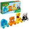 LEGO DUPLO My First Animal Train 10955, Toys for Toddlers and Kids