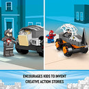 LEGO Marvel Hulk vs. Rhino Monster Truck Showdown, 10782 Toy for Kids