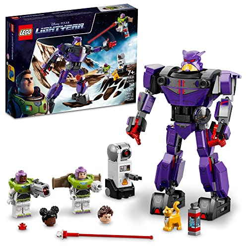 LEGO Disney and Pixar’s Lightyear Zurg Battle 76831 - Buildable Robot Toy