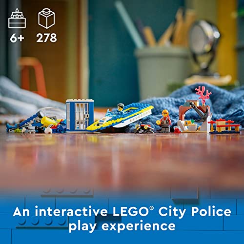 LEGO City Water Police Detective Missions 60355 Building Toy Set