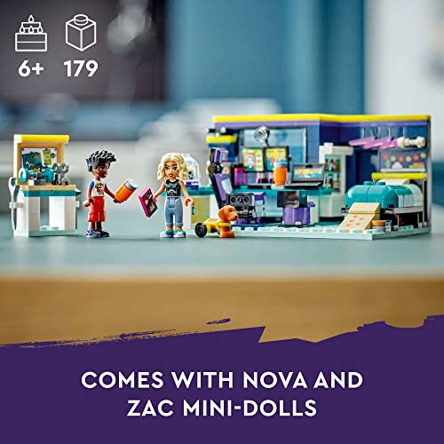 LEGO Friends Nova's Room Gaming Themed Bedroom Playset 41755