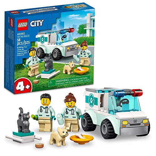 LEGO City Vet Van Rescue 60382