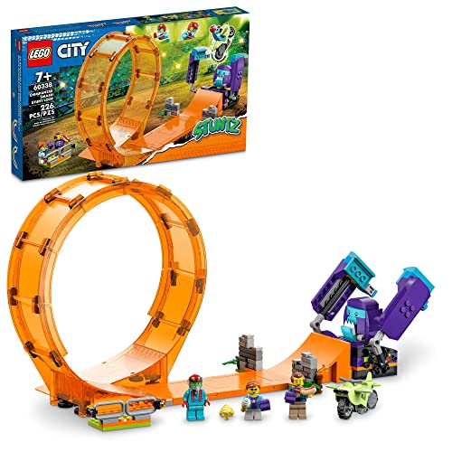 LEGO City Stuntz Smashing Chimpanzee Stunt Loop 60338 Building Toy Set