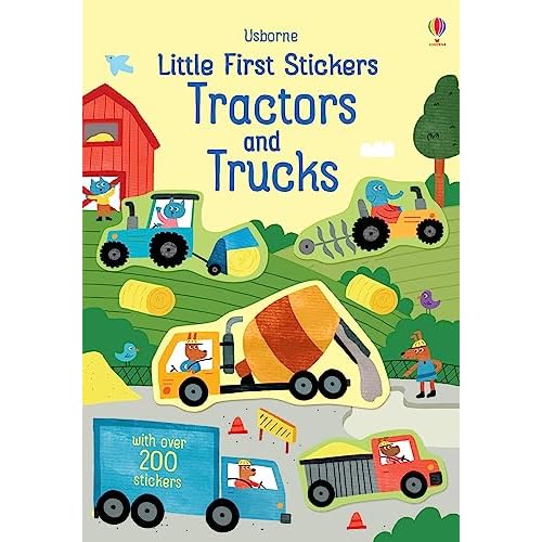 Little First Stickers Tractors and Trucks