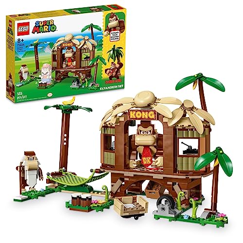 LEGO Super Mario Donkey Kong’s Tree House Expansion Set 71424 Collectible