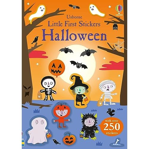 HEALTH MANAGEMENT Little First Stickers Halloween Book, 1 EA