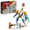 LEGO NINJAGO Zane’s Power Up Mech EVO Action Figure with Cobra Snake and Zane Minifigure, 71761