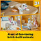 LEGO Creator 3-in-1 White Rabbit Animal Toy Building Set 31133