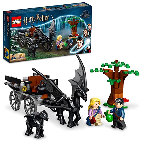 LEGO Harry Potter Hogwarts Carriage & Thestrals Set 76400, Building Toy
