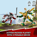 Lego NINJAGO Lloyd’s Mech Battle EVO Building Set 71781