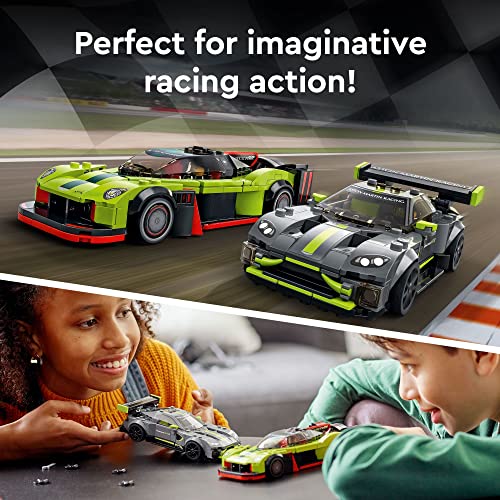 LEGO Speed Champions Aston Martin Valkyrie AMR Pro & Vantage GT3 2 Collectible Model 76910