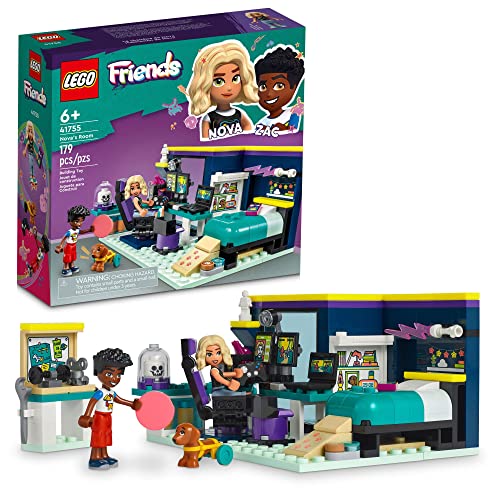 LEGO Friends Nova's Room Gaming Themed Bedroom Playset 41755