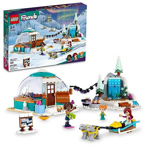 LEGO Friends Igloo Holiday Adventure 41760 Building Toy Set