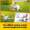 LEGO Creator 3-in-1 White Rabbit Animal Toy Building Set 31133