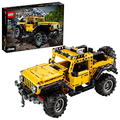 LEGO Technic Jeep Wrangler 4x4 Toy Car 42122 Model Building Kit