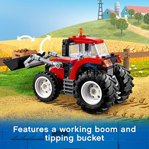 LEGO City Great Vehicles Tractor 60287 Building Toy Set