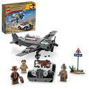 LEGO Indiana Jones and the Last Crusade Fighter Plane Chase 77012 Building Set, Featuring a Buildable Car and Airplane