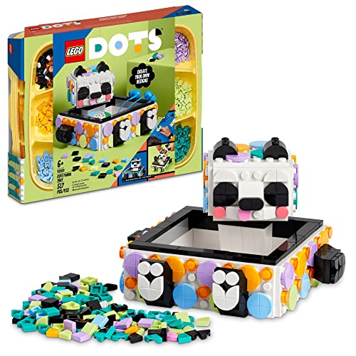 LEGO DOTS Cute Panda Tray 41959 Toy Crafts Set