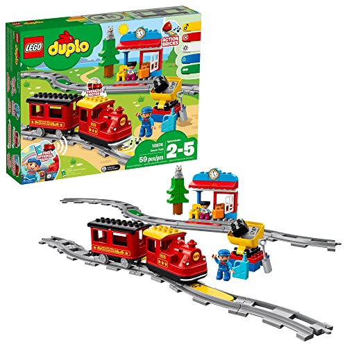 LEGO DUPLO Town Steam Train 10874 Remote Control Set - Learning Toy