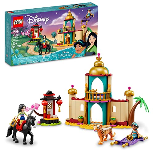 Lego Disney Princess Jasmine and Mulan Adventure 43208 Palace Set