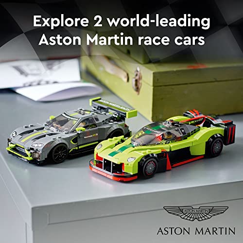 LEGO Speed Champions Aston Martin Valkyrie AMR Pro & Vantage GT3 2 Collectible Model 76910