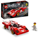 LEGO Speed Champions 1970 Ferrari 512 M 76906 Building Set - Sports Red Race Car Toy