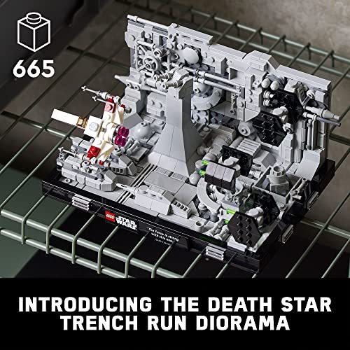 Lego Star Wars Death Star Trench Run Diorama 75329 Set