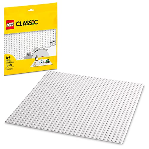 LEGO Classic White Baseplate 11026 Building Toy Set (1 Piece)