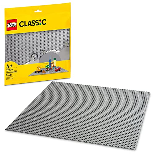 LEGO Classic Gray Baseplate 11024 Building Toy Set (1 Pieces)