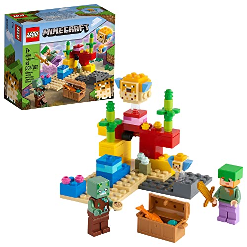 LEGO Minecraft The Coral Reef Building Toy 21164