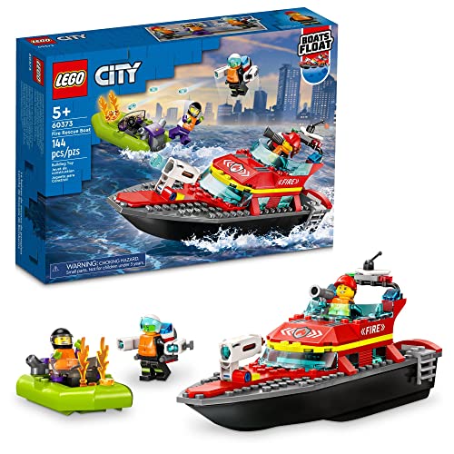 LEGO City Fire Rescue Boat 60373