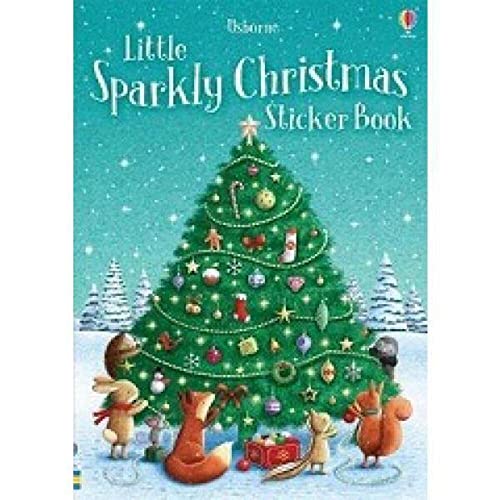 Little Sparkly Christmas Sticker Book