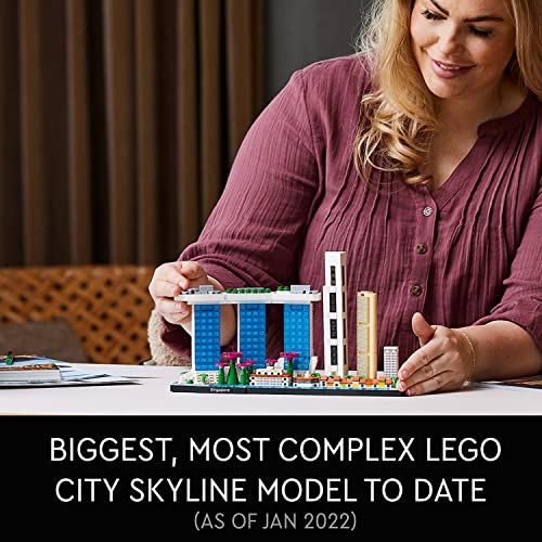 LEGO 21057 Architecture Singapore Model Building Set