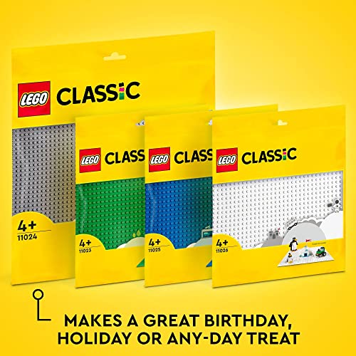 LEGO Classic Gray Baseplate 11024 Building Toy Set (1 Pieces)