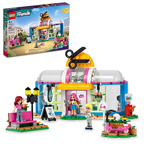 LEGO Friends Hair Salon 41743 Building Toy, Hairdressing Set