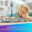 LEGO Friends Stephanie's Sailing Adventure Toy Boat Set 41716, Sailboat Building Toy