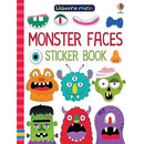 Monster Faces Sticker Book (Usborne Minis)