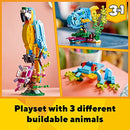 LEGO Creator 3 in 1 Exotic Parrot to Frog to Fish 31136