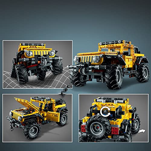 LEGO Technic Jeep Wrangler 4x4 Toy Car 42122 Model Building Kit