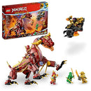 LEGO NINJAGO Heatwave Transforming Lava Dragon 71793 Building Toy Set