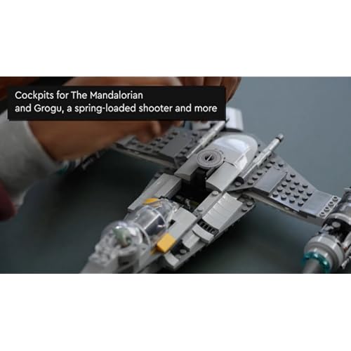 LEGO Star Wars The Mandalorian's N-1 Starfighter 75325 Building Set - The Book of Boba Fett