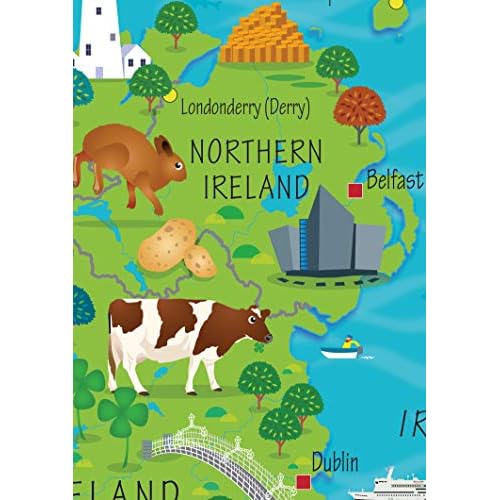 Children's Map of the United Kingdom and Ireland