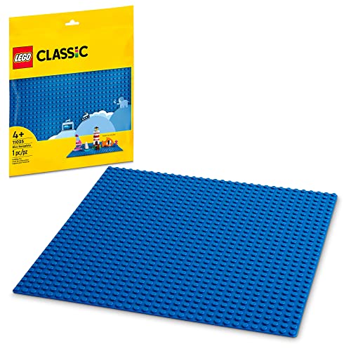 LEGO Classic Blue Baseplate 11025 Building Toy Set (1 Pieces)