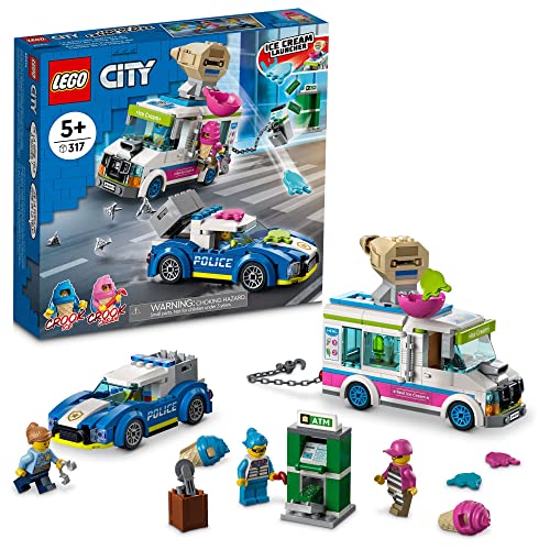 LEGO City Ice Cream Truck Police Chase Van 60314