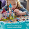 LEGO Disney Princess Creative Castles 43219, Toy Castle Playset with Belle and Cinderella