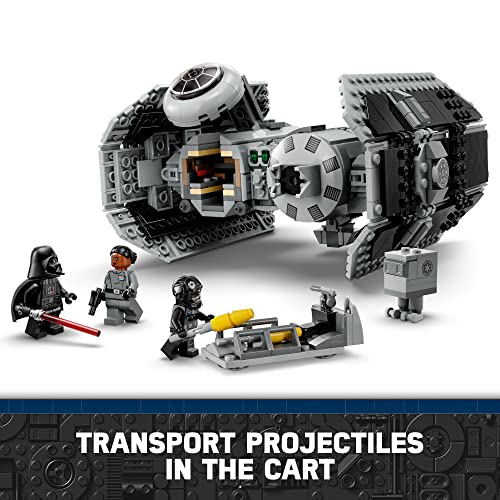 LEGO Star Wars TIE Bomber 75347 Model Building Kit, Star Wars Toy Starfighter